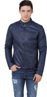 

RoseBella Full Sleeve Solid Men Jacket, Bleed blue