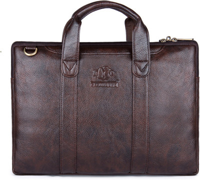 

The Clownfish 10 inch Laptop Messenger Bag(Brown)