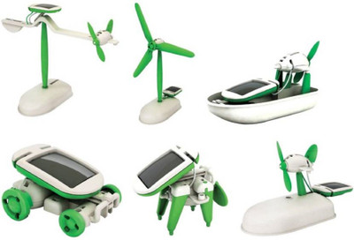 

Tiny's World 6 in 1 solar kit educational Robotics(Multicolor)