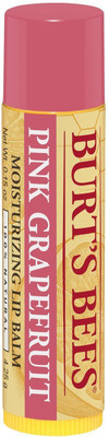 

Burt's Bees Pink Grapefruit, Moisturizing Lip Balm 0.15 oz ( Pack of 2) Pink Grapefruit(Pack of: 2, 8.5 g)
