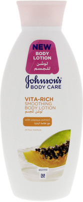

Johnson's VITA RICH BODY LOTION - PAPAYA EXTRACT(400 ml)