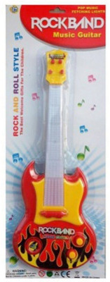 vbenterprise Multicolor Plastic Guitar(Multicolor)