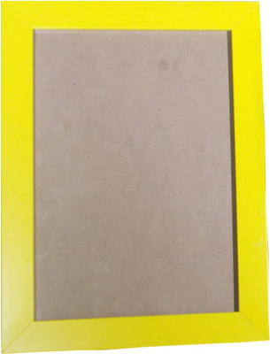 Nirathisayam Acrylic Photo Frame(Yellow, 1 Photos)