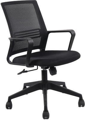 

VJ Interior Fabric Office Executive Chair(Black)
