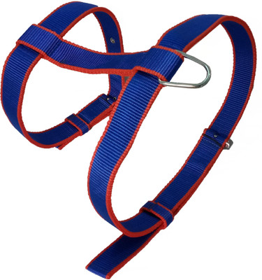 

Petshop7 Export Quality Nylon Dog Harness Blue 1.25 inch  Dog Standard Harness(, Blue