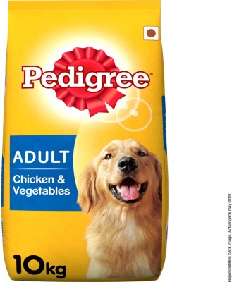 6 OFF on Pedigree Adult Chicken Vegetable Dog Food 10 kg on