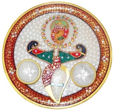 

Chitrahandicraft Marble Pooja Plate Marble(1 Pieces, White)