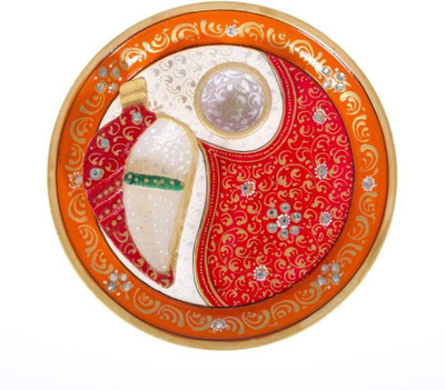 

Chitrahandicraft Marble Pooja Plate Marble(1 Pieces, White)