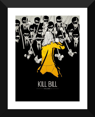 

Homage Poster - Kill Bill - Hollywood Collection - Movie Poster Collection Paper Print(12 inch X 17 inch)