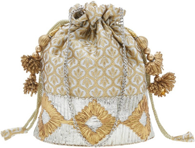 

Tarusa Stylish Potli Potli(Silver)
