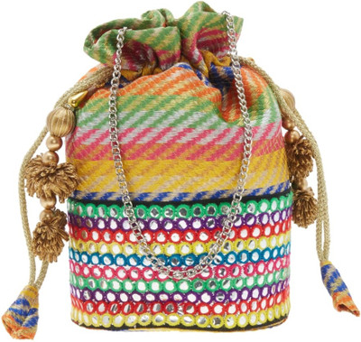 

Tarusa Stylish Potli Potli(Multicolor)