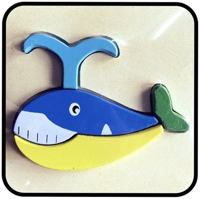 

WE-BLINK Wooden Small Whale Puzzle(4 Pieces)