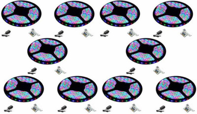 

Goyal 1965 inch Multicolor Rice Lights(Pack of 10)