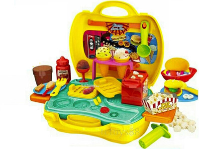 

Techhark Cinema Kitchen set Snack Bar 35 Pieces Toy for kids