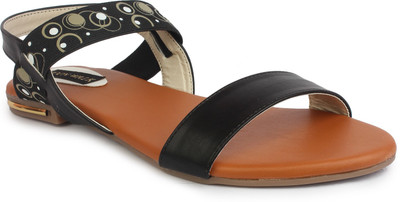 

Moonwalk Women Black Flats