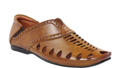

JK Port Men Beige Sandals