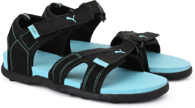 

Puma Women Puma Black-Electric Blue Lemon Sports Sandals