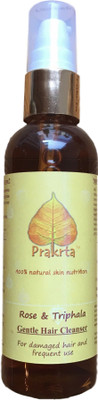 

Prakrta Rose & Triphala, Gentle Hair Cleanser - for damaged hair * 100% natural*(110 ml)
