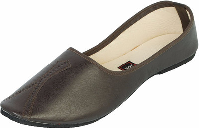 

JUTA AND KASSA Mojaris For Men(Brown, Dark_brown