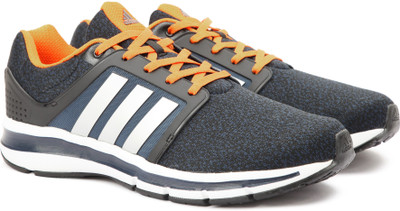 

ADIDAS YARIS M Running Shoes For Men(Grey, Minblu/silvmt/uniora/cbla