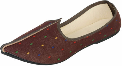 

JUTA AND KASSA Mojaris For Men(Brown, Dark_brown