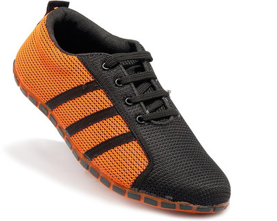 

Geek Casuals For Men(Black, Orange