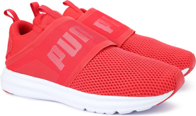 

Puma Enzo Strap Running Shoes For Men(Red, Toreador-puma white