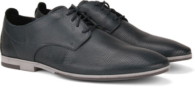 

Clarks Otoro Walk Navy Leather Lace Up For Men(Black