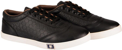 

FAUSTO Trendy Sneakers For Men(Black