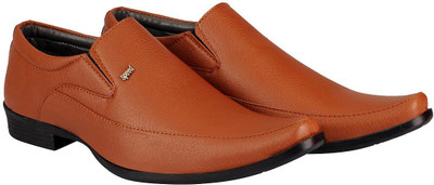 

FAUSTO Corporate Slip On For Men(Tan