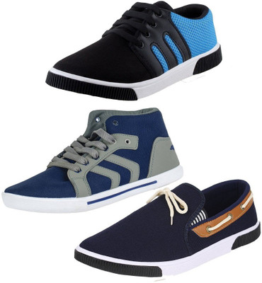 

Stylivo Casuals For Men(Blue, Black, Blue black grey brown