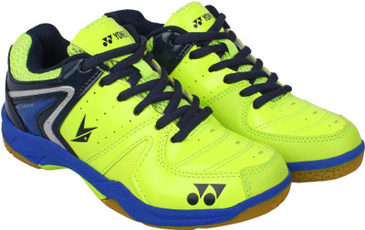 

Yonex BADMINTON SHOES SRCR 40 LD JR LIME GREEN BLUE Outdoors For Men(Multicolor