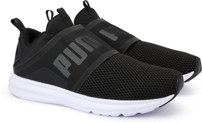 

Puma Enzo Strap Running Shoes For Men(Black, Puma black-puma white