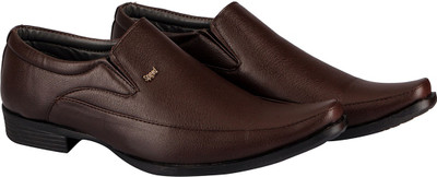

FAUSTO Corporate Slip On For Men(Brown