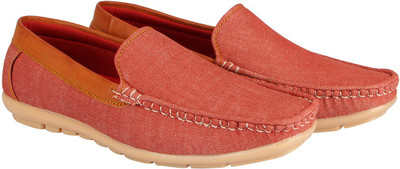 

FAUSTO Stylish Loafers For Men(Red