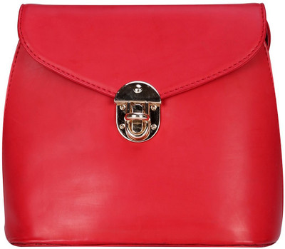 

Old Tree Women Casual Red PU Sling Bag