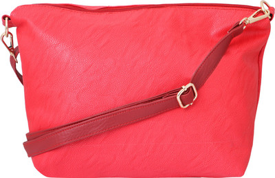 

zinys Girls Casual Red PU Sling Bag