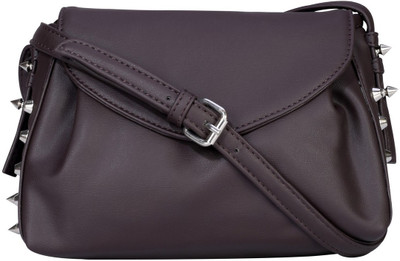 

Old Tree Women Casual Brown PU Sling Bag