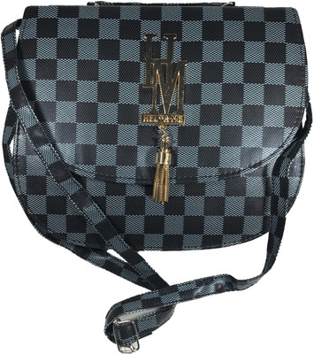 

Bizarre Vogue Women Casual Blue PU Sling Bag