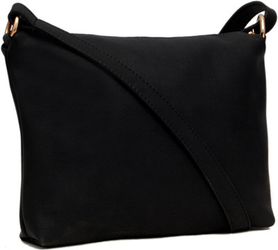

Borse Women Casual Black PU Sling Bag