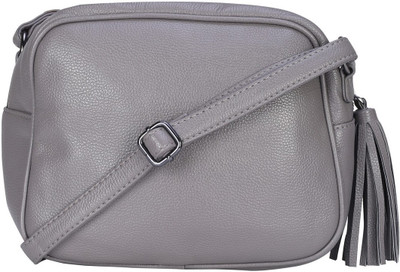 

Old Tree Women Casual Grey PU Sling Bag
