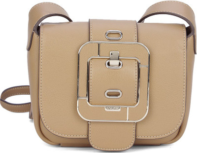 

Nine West Women Casual Khaki PU Sling Bag