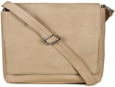 

Vinmar Women Casual Beige PU Sling Bag