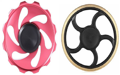Krypton PACK OF 2 Fidget Spinner(Multicolor)