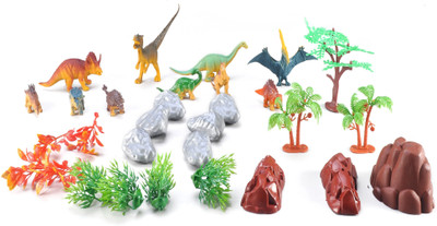 

Toys Bhoomi Adventure Role Play Planet Dinosaur Toy Set with Carrying Case for Easy to Bring Along & Store