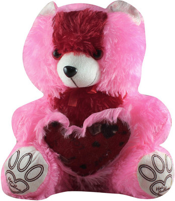 

Casotec Cute Teddy Bear Stuffed Soft Plush Soft Toy - 37 cm(Pink)