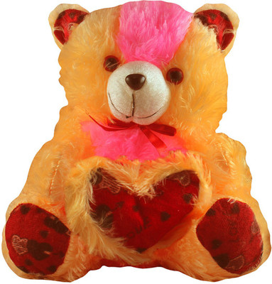 

Casotec Cute Teddy Bear Stuffed Soft Plush Soft Toy - 35 cm(Yellow)
