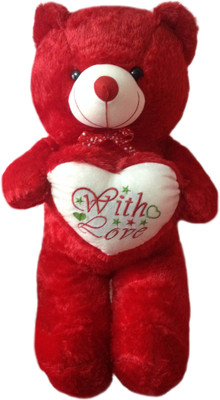 

Toyz Avenue RED TEDDY BEAR FOR KIDS (3.5 FEET) - 110 cm(Red)