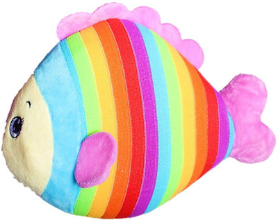 

toyjoy Fish 20cm animal soft stuffed toy for kids/girl/boys/children gift - 11 mm(Multicolor)