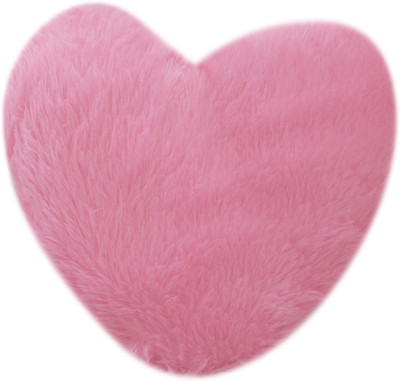 Casotec Heart Pillow Cushion Stuffed Soft Plush Toy Soft - 28 cm(Pink)
